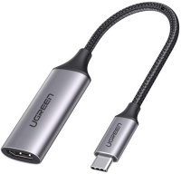 Ugreen USB-C M to HDMI 2.0 F W/O PD Adapter - Grey Photo