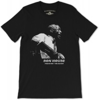 Son House - Lightweight Vintage Style T-Shirt - Black Photo