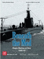GMT Games Beneath the Med: Regia Marina at Sea 1940-1943 Photo