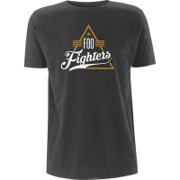Foo Fighters - Triangle Unisex T-Shirt - Heather Photo