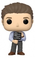 Funko Pop! Television - The Office - Jim With Nonsense Sign Photo