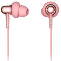 1More - Stylish Dual Driver In-Ear Headphones - Pink Photo