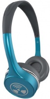 ifrogz - Ear Pollution Toxix Plus mic Headphones - Turquoise Photo