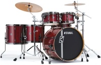 Tama ML52HLZBNS-CCW Superstar Hyperdrive 5 pieces Drum Shell Pack - Classic Cherry Wine Photo