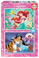 Educa - Disney Princess Ariel & Jasmin Puzzles Photo