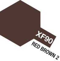 Tamiya - Acrylic Paint 10ml - XF-90 Red Brown 2 Photo