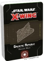 Fantasy Flight Games Star Wars: X-Wing - Galactic Republic Damage Deck Photo