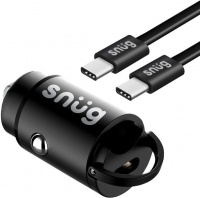 Sng Snüg Mini PD Car Charger 30W with Type-C Cable Photo