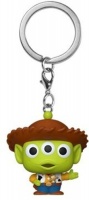 Funko Pop! Keychain - Pixar - Alien As Woody Pop Vinyl Figure Photo