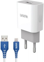Loopd Loop’d 1 Port 2.1A Wall Charger with MFI Cable Photo