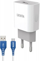 Loopd Loop’d 1 Port 2.1A Wall Charger with Type C Cable Photo
