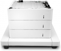 HP - LaserJet 3x550-sheet Paper Feeder with Cabinet Photo