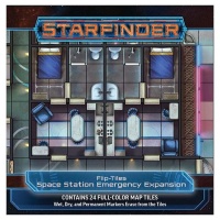 Paizo Inc Starfinder - Flip-Tiles - Space Station Emergency Expansion Photo