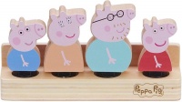 Peppa Pig - Wooden Family Photo