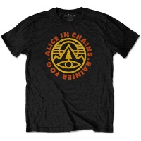 Alice in Chains - Pine Emblem Unisex - T-Shirt - Black Photo
