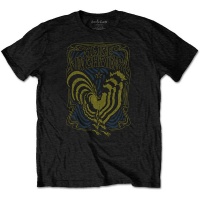 Alice in Chains - Psychedelic Rooster Unisex T-Shirt - Black Photo