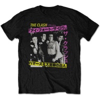 The Clash - London Calling Japan Photo Unisex T-Shirt - Black Photo