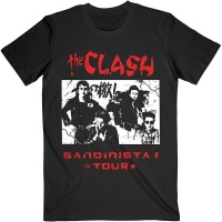 The Clash - Sandinista Tour Unisex T-Shirt - Black Photo
