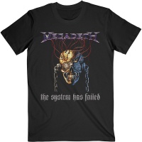 Megadeth - Systems Fail Unisex T-Shirt - Black Photo