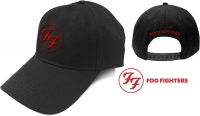 Foo Fighters - Red Circle Logo Baseball Cap - Black Photo