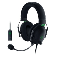 Razer - BlackShark V2 Wired Gaming Headset USB Mic Enhancer Sound Card Photo