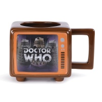 Doctor Who - Retro TV Heat Changing Mug Photo