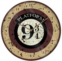 Harry Potter - Platform 9 3/4 10'' Clock Photo