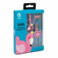 Swipe - Flamingo 3-In-1 USB Cable - Pink Photo
