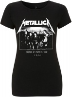 Metallica - Mop Photo Damage Inc. Tour Ladies T-Shirt - Black Photo