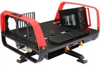 In Win In-Win X-Frame 2.0 Black Red - Test Bench / Open Air With Dual Orientation Computer Case Photo