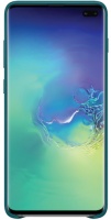 Samsung EF-VG975 Galaxy S10 Leather Cover - Green Photo