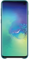 Samsung EF-VG973 Galaxy S10 Leather Cover - Green Photo