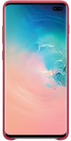 Samsung EF-VG975 Galaxy S10 Leather Cover - Red Photo