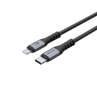Unitek 1m Type-C to Light MFI Grey Cable Photo