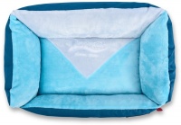Dogs Life Dog's Life - Vintage Lounger Waterproof Winter Bed - Blue Photo