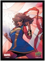 The Upper Deck Company - Card Sleeves - Matte Ms Marvel Photo