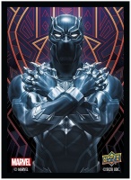 The Upper Deck Company - Card Sleeves - Matte Black Panther Photo