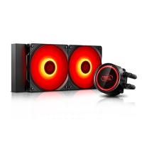 DeepCool Gammaxx L240T Red LED CPU Liquid Cooler Photo