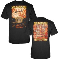 Megadeth - China Whitehouse Unisex T-Shirt - Black Photo
