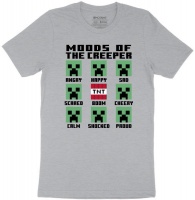 Minecraft - Feelings - Tee Grey Melange T-Shirt Photo