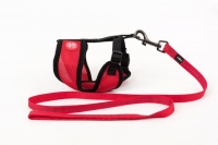 Cats Life Cat's Life - Mini Soft Harness For Cats With Velcro - Red Photo