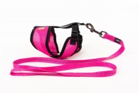 Cats Life Cat's Life - Mini Soft Harness For Cats With Velcro - Hot Pink Photo