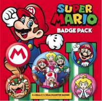 Super Mario - Mario Badge Pack Photo