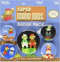 Super Mario Bros - Badge Pack Photo