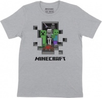 Minecraft - Bad Breakthru -T-Shirt Grey/Melange Photo