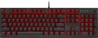Corsair - CH-910D029 K60 PRO Mechanical Gaming Keyboard - Red LED - CHERRY VIOLA - Black Photo