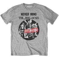 Sex Pistols - Never Mind The Bollocks Live Unisex T-Shirt - Grey Photo