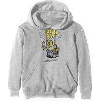 Green Day - Longview Doodle Unisex Hoodie - Off White Photo
