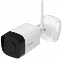 LifeSmart - 1080P External IP Bullet Camera - White Photo