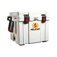 Pelican 35QT Elite Cooler White Case Photo